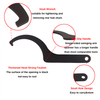 Rear Hub Chain Adjuster Spanner Grip Tool for 748/916/996/998 Hypermotard Multistrada Monster S2R/S4R