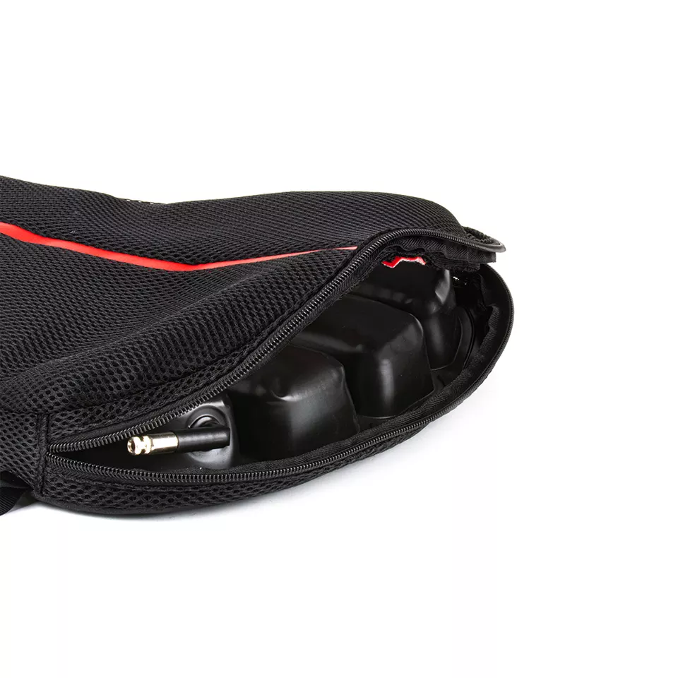 340*320*150mm Motorcycle Middle Triangle Cushion Inflatable Massage Cushion