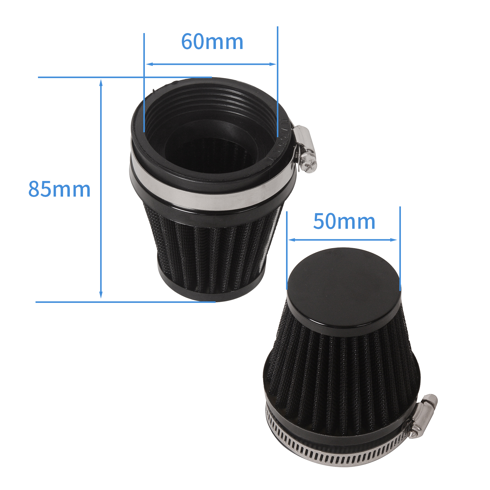 Motorcycle K100/K75 Stainless Steel Air Intake Tube