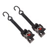 Motorcycle Tool 25mm*1.8m Stainless Steel Auto Retractable Tie Down Strap