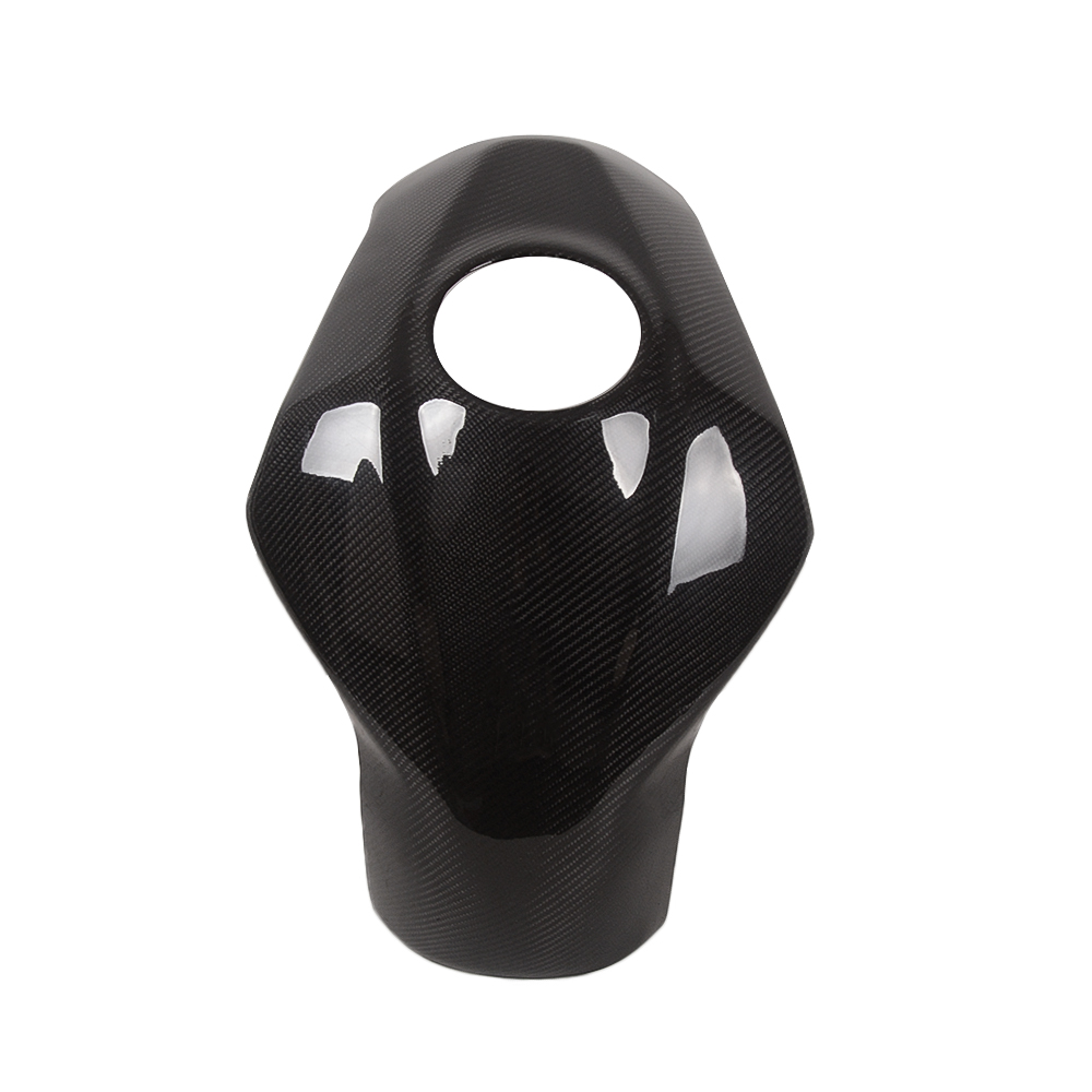 100% Carbon Fiber Tank Cover Motorcycle Tank Protection Twill Weave For kawasaki ninja400