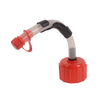 Racing Fuel Tank Fuel Pipe Holder Hose Bender Fuel Tank Refueling Fixing Bracket 