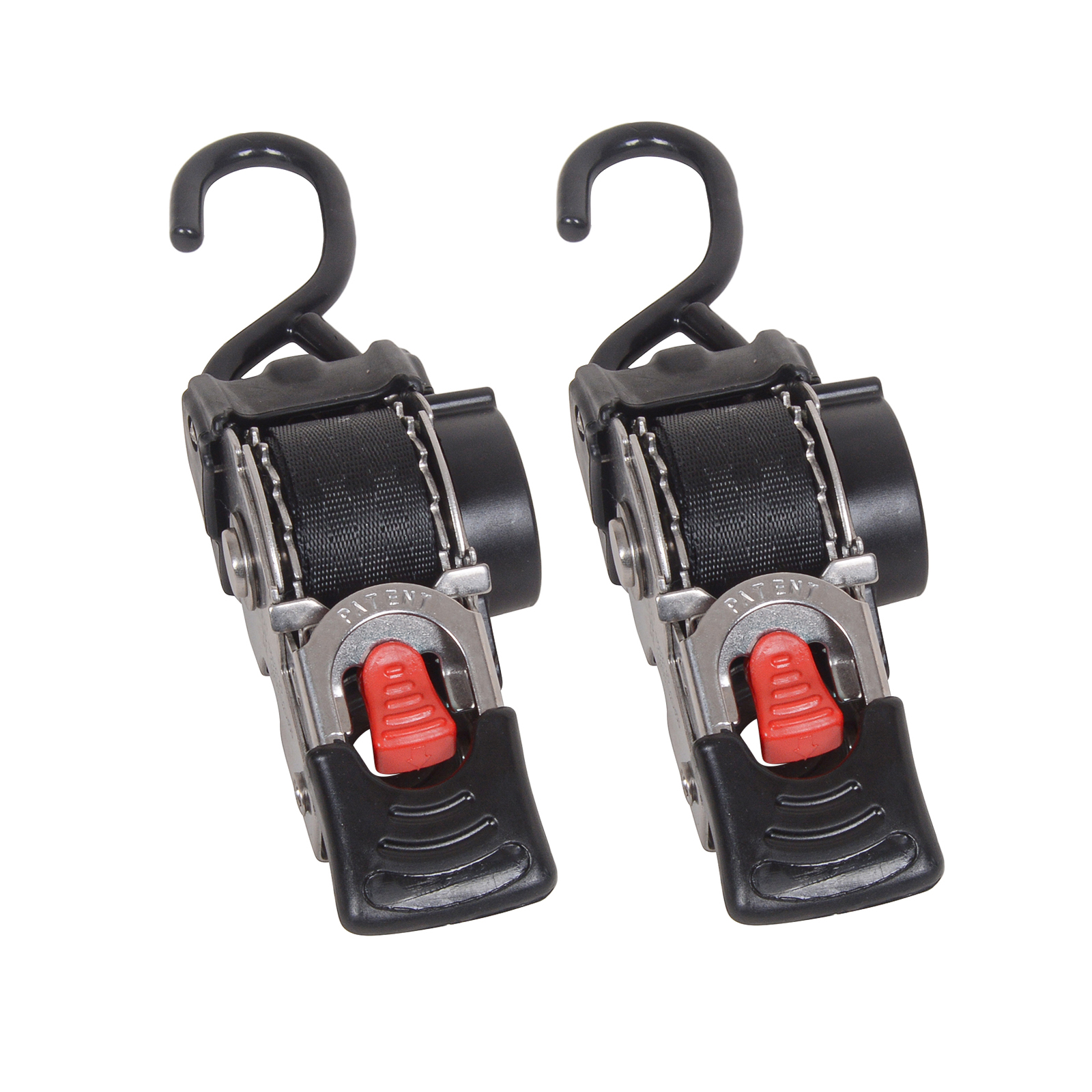 Motorcycle Tool 25mm*1.8m Stainless Steel Auto Retractable Tie Down Strap