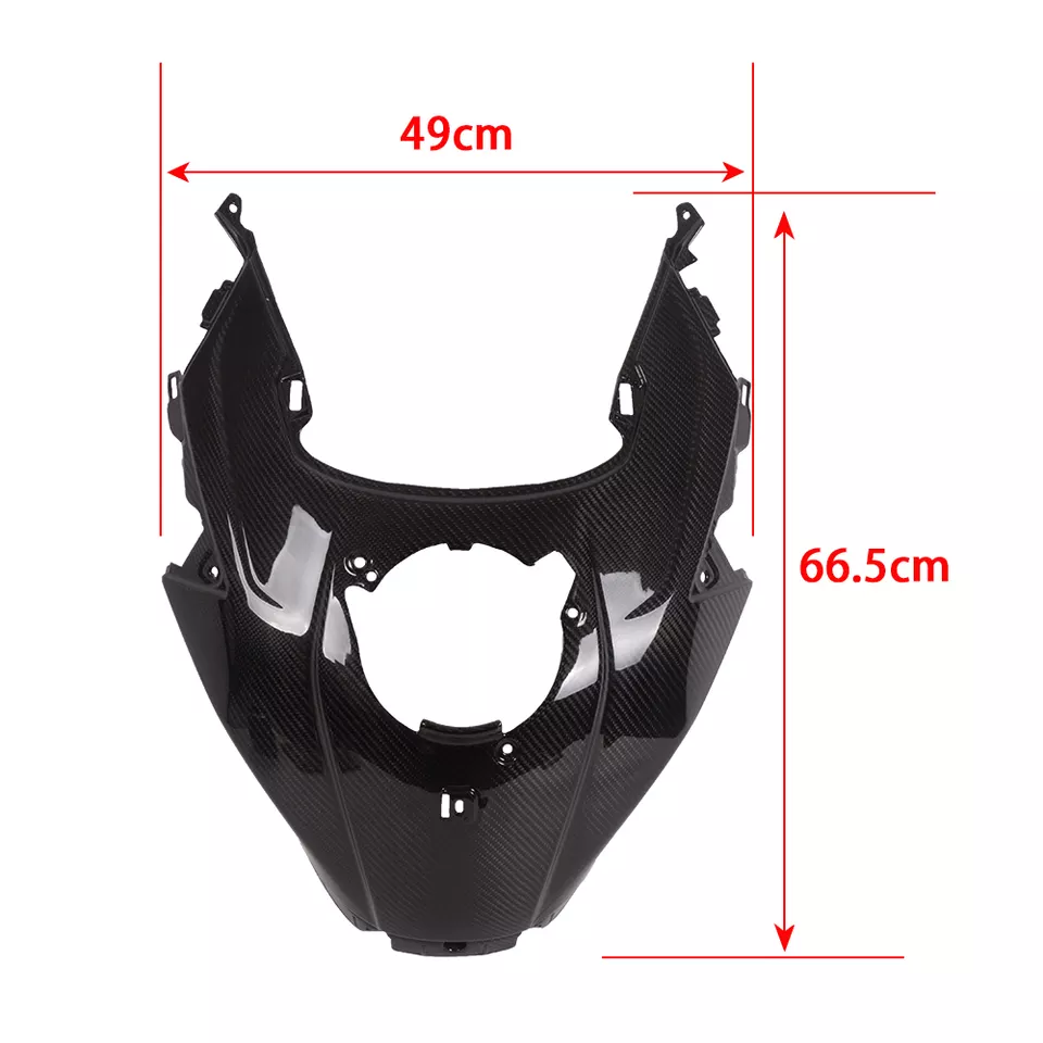 100% carbon fiber BWM S1000XR Tank Cover T Motorcycle part Glossy Black