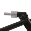 2IN1 Motorcycle rear stand and FRONT HEAD LIFT STAND Adjustable Steel Head lift stand with pin adapter