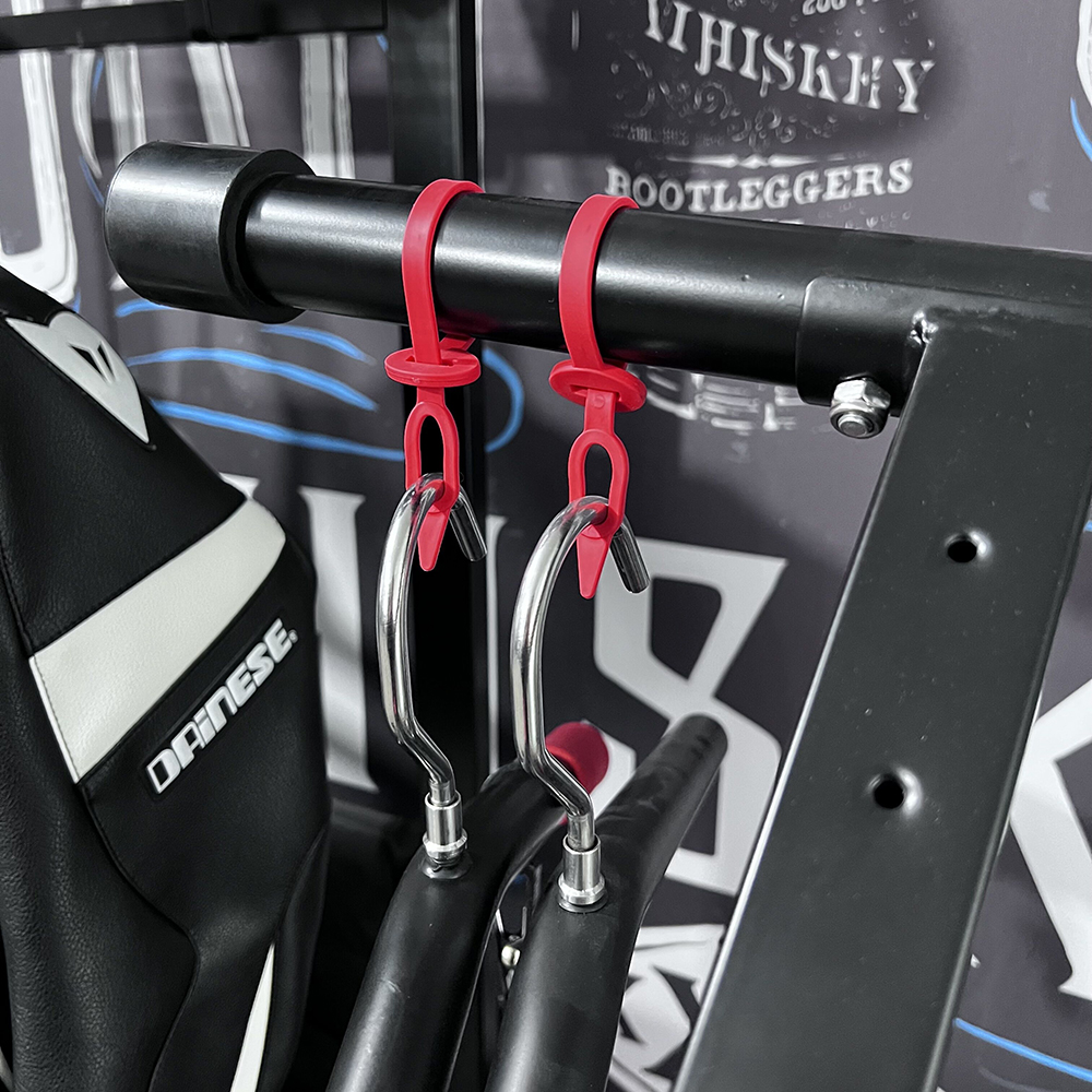Motorcycle accessory hanger windproof buckle rubber material