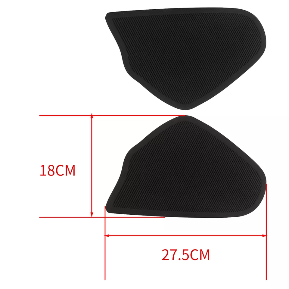 Universal Tank Pad Gas Tank Traction Pads Fuel Tank Grips Side Stickers Knee Grips Protectors Decal For BW K100
