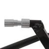 2IN1 Motorcycle rear stand and FRONT HEAD LIFT STAND Adjustable Steel Head lift stand with pin adapter