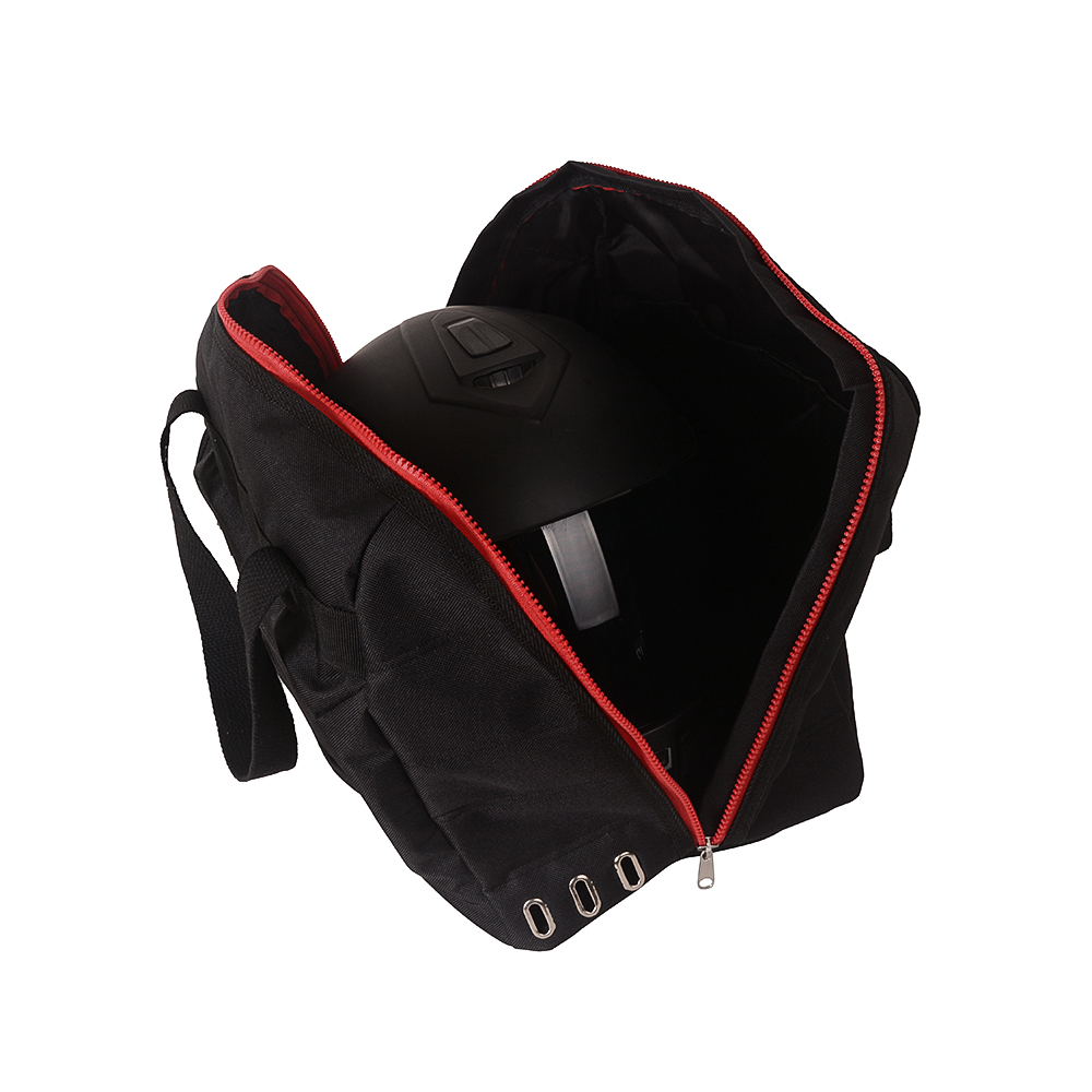 Motorcycle helmet bag black large helmet bag