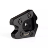 Motorcycle CNC Side Kickstand Extension Plate For Vespa GTS GTV 3Vie 300 250 In Black